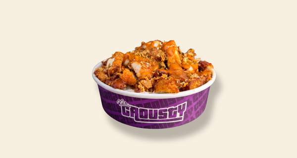 Crousty Indien — poulet panko sauce butter chicken, Mr Crousty Montréal