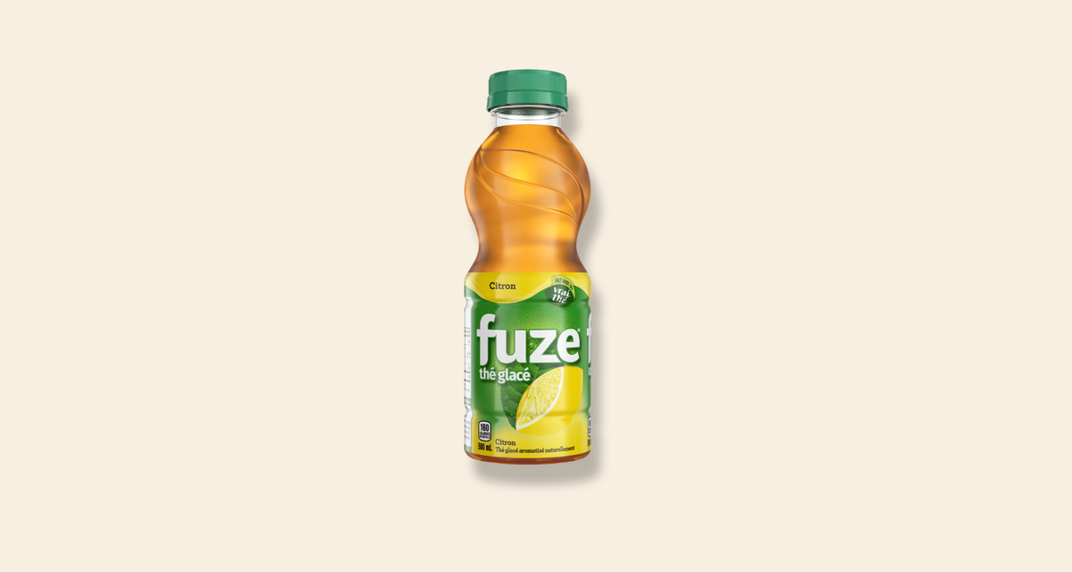 Fuze Tea — thé glacé, Mr Crousty Montréal